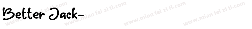 Better Jack字体转换